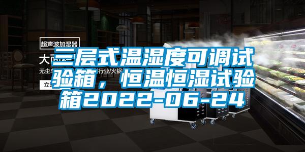 三層式溫濕度可調試驗箱，恒溫恒濕試驗箱2022-06-24